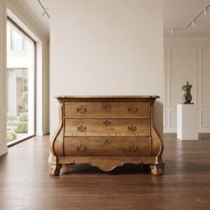 Chest of drawers Baroque style Oak 1.01 m