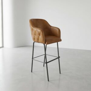 Bar Stool   Leather