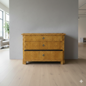 Chest of drawers Biedermeier 1810 Maple Wood