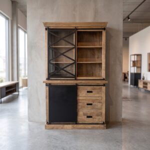 Bookcase Mango Wood 1,20 m