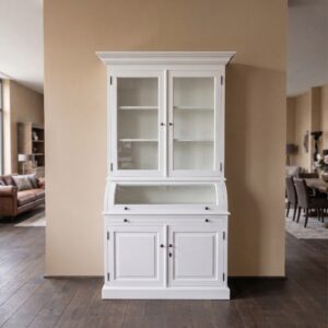 Kitchen Cabinet 1,22 m Teakholz White