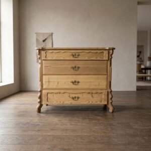 Chest of Drawers Louis Philippe 1860 Pine