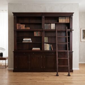Library Cabinet Mahogany 2.40 m