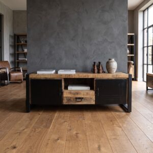 Lowboard TV cabinet Mango wood 1.50 m