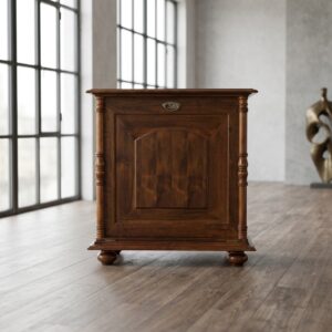 Base Cabinet Music box Gründerzeit 1880 Walnut