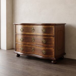 Chest of Drawers Baroque 1770 Oak Ash Wood