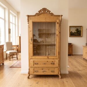 Bookcase Louis Philippe 1860 Pine