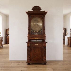 Music box with Bells Gründerzeit 1880 Walnut