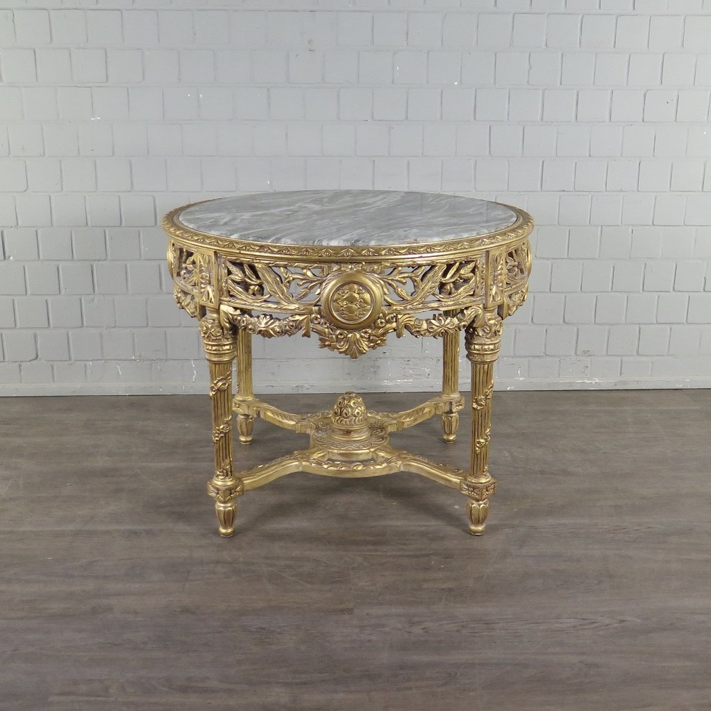Table Side Table Baroque style Ø 1,05 m - Image 3