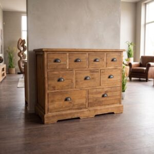 Pharmacy Cabinet Teak 1.20 m