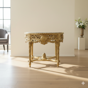 Table Side Table Baroque style Ø 1,05 m