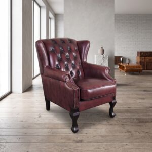 Chesterfield Armchair Brown