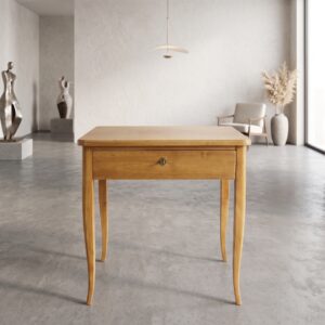 Side Table Biedermeier 1840 Cherrie Wood