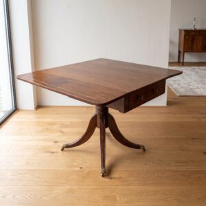 Folding Table Side Table Empire 1810 Mahogany