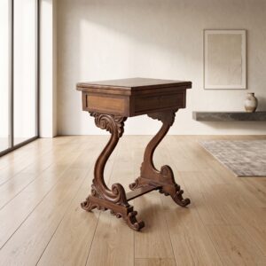 Writing desk Biedermeier 1830 Mahogany