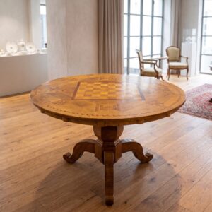 Gaming Table Biedermeier 1830 Cherrywood