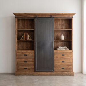 Bookcase Teak 2,25 m