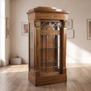 Showcase Empire style 1900 Walnut