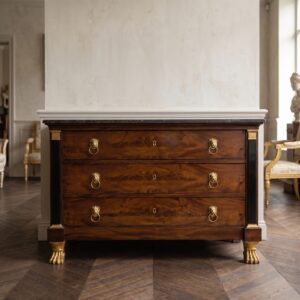 Empire Style Chest of Drawers Mahogany 1.30 m