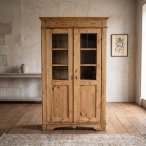 Bookcase Jugendstil 1910 Pine