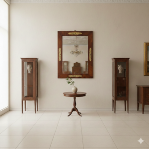 Empire Mirror 1820 Mahagoni