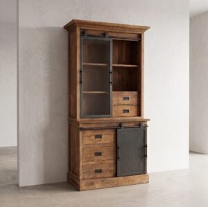 Bookcase Teak 1,13 m