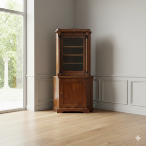 Corner Cabinet Biedermeier 1815 Mahogany