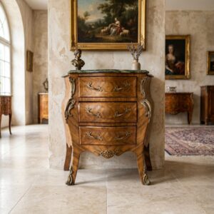Chest of Drawers Neo-Baroque Walnut 0.65 m
