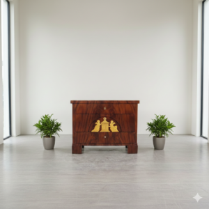 Chest of Drawers Biedermeier 1830 Mahogany