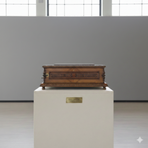 Music Box Kalliope Gründerzeit 1880 Walnut