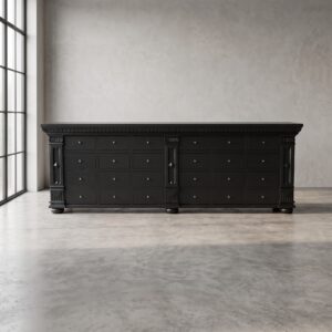 Pharmacy Cabinet Sideboard Anna Solid Wood 2.50 m