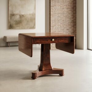 Folding Table Biedermeier 1840 Mahogany