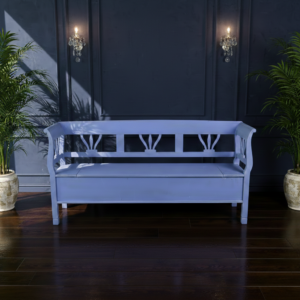 Bench Wood Blue 1,86 m Pine