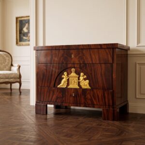 Chest of Drawers Biedermeier 1830 Mahogany