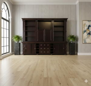 Store Cupboard Bella 2,70 m Mahagany