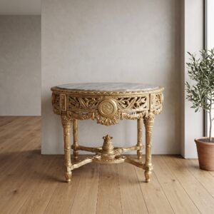 Table Side Table Baroque style Ø 1,06 m