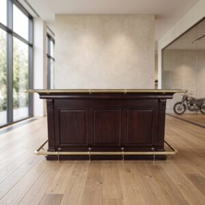 Empire Bar Shelf Counter Mahogany 2.30 m