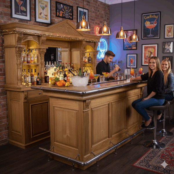English Bar Teak 2.30 m - Image 2