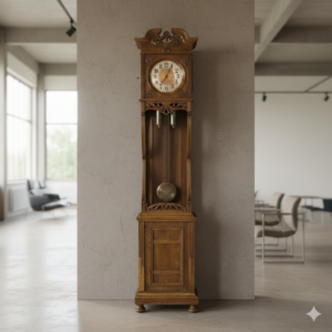Clock Jugendstil 1910 Walnut