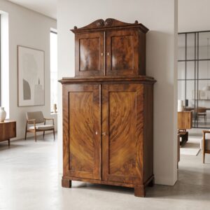 Cabinet Biedermeier 1820 Mahogany