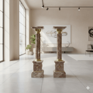 Columns Marble Brown-Beige 1,05 m