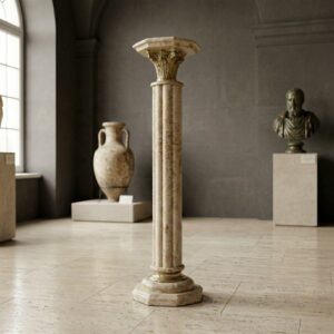 Column Marble White-Beige 1.05 m