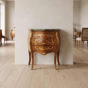 Chest of drawers Baroque Style Walnut 0.65 m