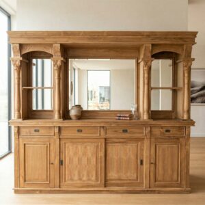 Empire Bar Back Cabinet Teak 2.70 m