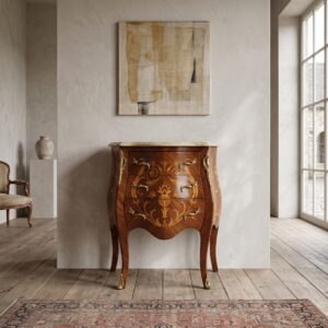 Chest of drawers Baroque Style Walnut 0.65 m