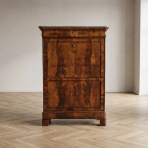 Secretary Biedermeier 1830 Mahogany