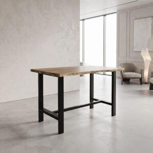 Bistro table Acacia wood 1.30 mx 0.85 m