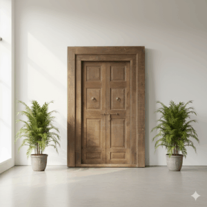 Door Front door 1910 Teak