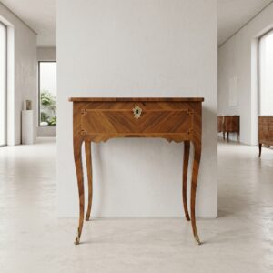 Dressing Table Make-up Table Biedermeier 1820 Walnut