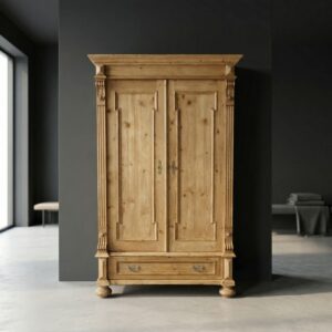Wardrobe Grunderzeit 1880 Pine